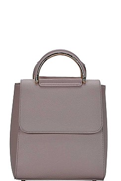 FASHIONABLE SMOOTH PU LEATHER STYLISH DESIGNER BACKPACK JYBGT-2616