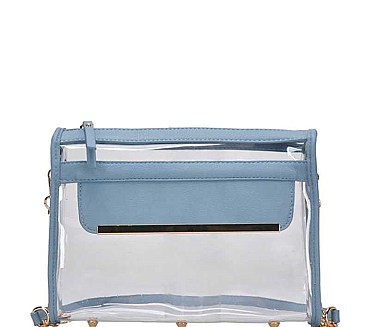 REFINED TRANSPARENT CROSSBODY BAG JYBGT-48814