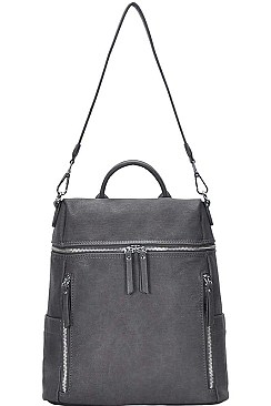 DESIGNER CONVERTIBLE BACKPACK
