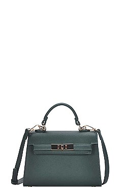 MINI SATCHEL WITH LONG STRAP