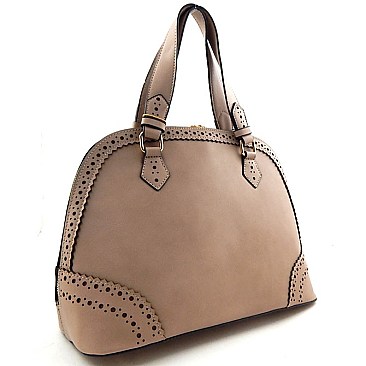 Western Touch Laser-cut Dome Satchel