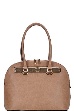 FASHIONABLE PRINCESS CHIC DOMED SATCHEL BAG JYBGW-1449