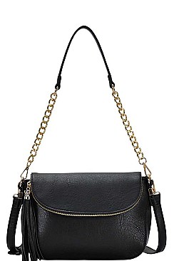 Designer Fashion Smooth PU Leather Princess Crossbody Bag JYBGW-15721
