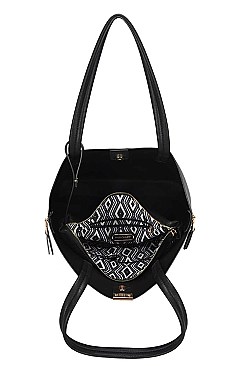2 IN 1 STYLISH TOTE BAG