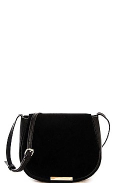 CLASSY SMOOTH TEXTURED PU LEATHER CHIC PRINCESS SHOULDER BAG JYBGW-47322