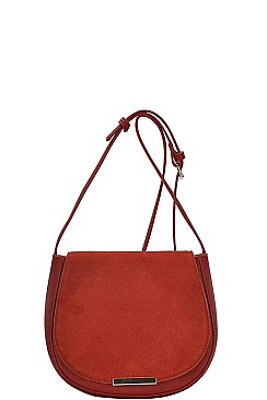 CLASSY SMOOTH TEXTURED PU LEATHER CHIC PRINCESS SHOULDER BAG JYBGW-47322