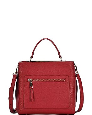 MODERN FASHION ZIPPED FRONT CROSSBODY BAG JYBGW-5777