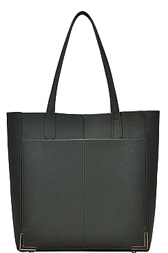 2in1 STYLISH SMOOTH TEXTURED PU LEATHER DESIGNER FASHION TOTE BAG JYBGW-81078