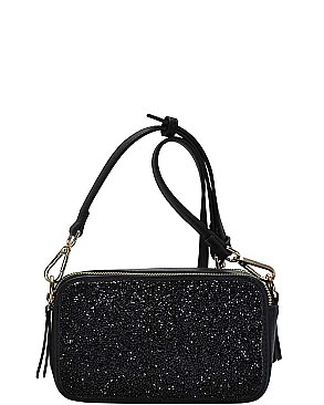 FASHIONABLE SPARKLING CHIC RECTANGULAR CROSSBODY BAG JYBGW-81351