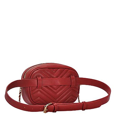 CHIC CHEVRON QUILT FASHION CROSSBODY BAG JYBGW-81458