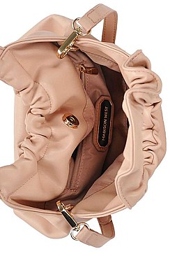 MODERN STYLISH CIRC HANDLE SHOULDER BAG JYBGW-81921