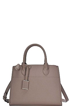 FASHION TRENDY SATCHEL WITH LONG STRAP