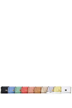 STYLISH RICH COLOR CROSS BODY BAG