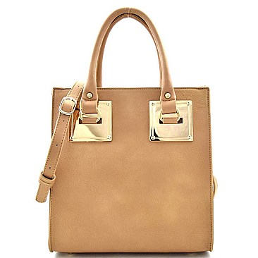 Hot Hot Hardware Accent Tall Satchel