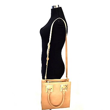 Hot Hot Hardware Accent Tall Satchel