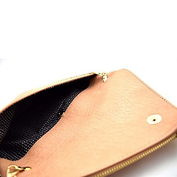 Dainty Convertible Envelope Flap Style Clutch