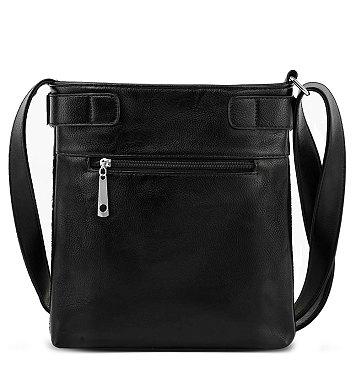 Rhinestone Bling Elephant Crossbody Sling