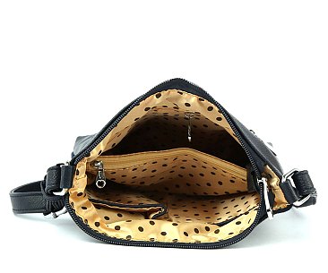 Rhinestone Bling Elephant Crossbody Sling
