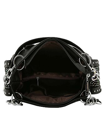 Rhinestone Butterfly Fashion Handbag