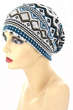 Stylish Tribal Beanies and Neck Warmers FM-BHT18153