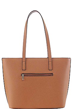 3IN1 TRENDY CLASSY SHOPPER BAG AND CLUTCH SET