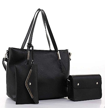 3IN1 MODERN FASHION BAG AND CLUTCH SET