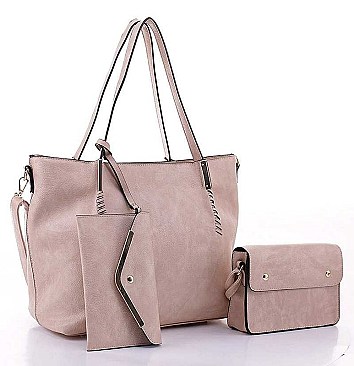 3IN1 MODERN FASHION BAG AND CLUTCH SET