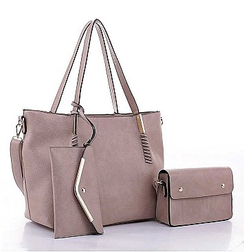 3IN1 MODERN FASHION BAG AND CLUTCH SET