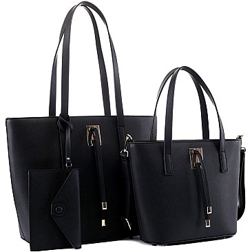 3 in 1 String Accent Twin Tote Value SET