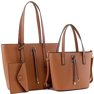 3 in 1 String Accent Twin Tote Value SET