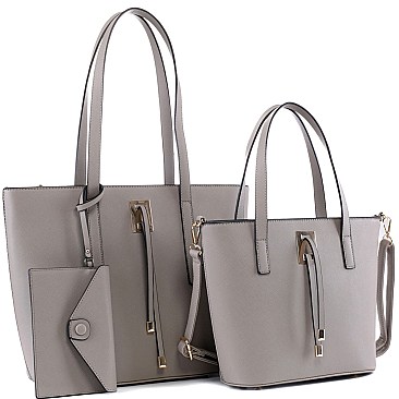 3 in 1 String Accent Twin Tote Value SET