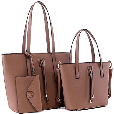 3 in 1 String Accent Twin Tote Value SET