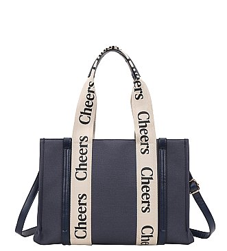 Cheers Canvas Quality Tote HandBag