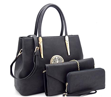 Value Set 3-in-1 LOGO Satchel clutch wallet