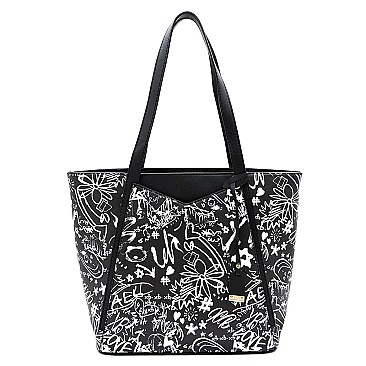 Fashion Graffiti Shopper