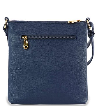Studded Rhinestone Crossbody Sling
