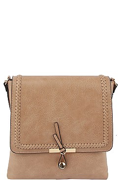 FASHION STRING CROSSBODY MESSENGER BAG