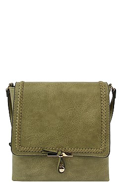 FASHION STRING CROSSBODY MESSENGER BAG