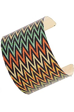 PACK OF (12 PIECES) TRIBAL PRINT CUFF BANGLE Bracelet FM- BRC4499