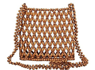FASHION BEAD CROSSBODY BAG
