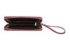 Crocodile Tassled Boston Satchel With Wallet