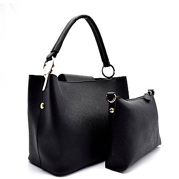 BS08-LP Ring Accent 2 in 1 Medium Size Tote