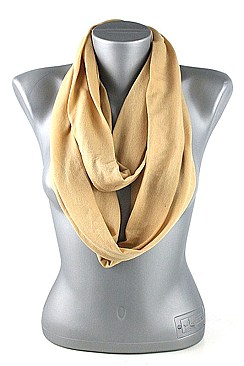 Pack of (12 Pieces) Silky infinity Fashionable Colors Scarves FM-BSF41011