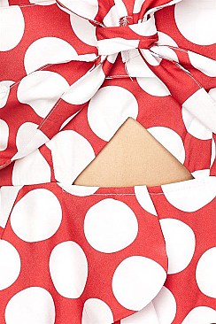 Pack of 6 Pieces Stylish Off Shoulder Top with a Front Side Cut Out BJBT7843P1