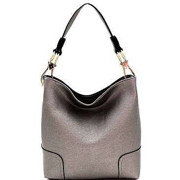 Classic Side Ring Snap Hook Hobo