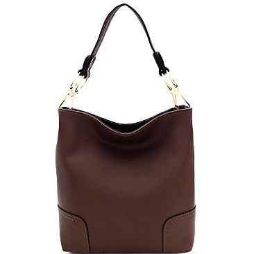 Classic Side Ring Snap Hook Hobo