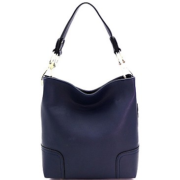 Classic Side Ring Snap Hook Hobo