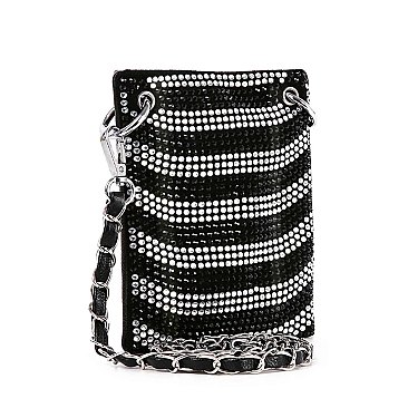 Rhinestone Bling Petite Crossbody Sling