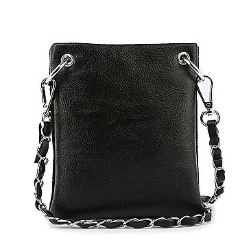 Rhinestone Bling Petite Crossbody Sling