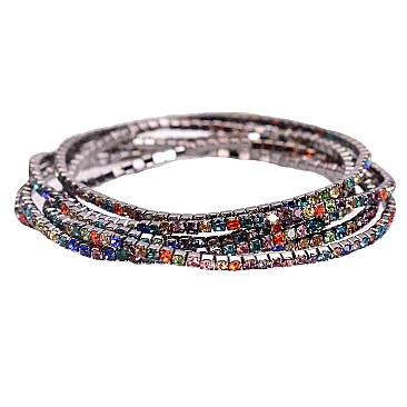 RHINESTONE STRETCH BRACELET